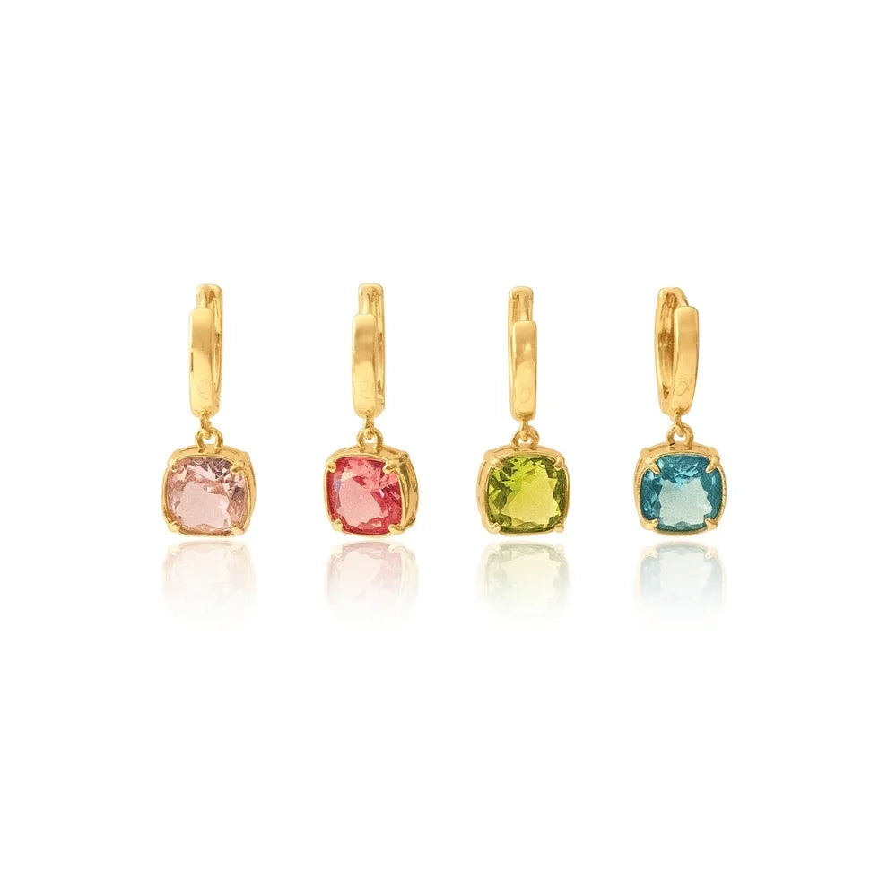 Cushion Cut Earrings