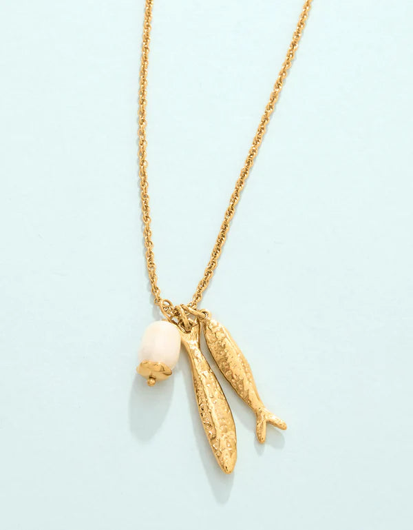 Sardines Necklace 18"