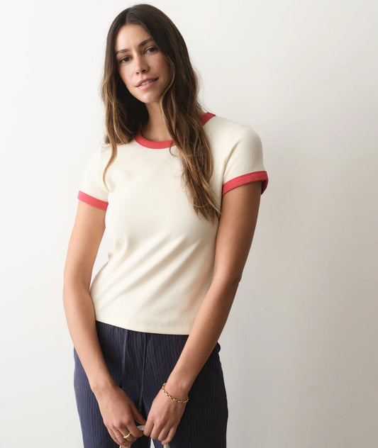 Lexi Rib Ringer Tee