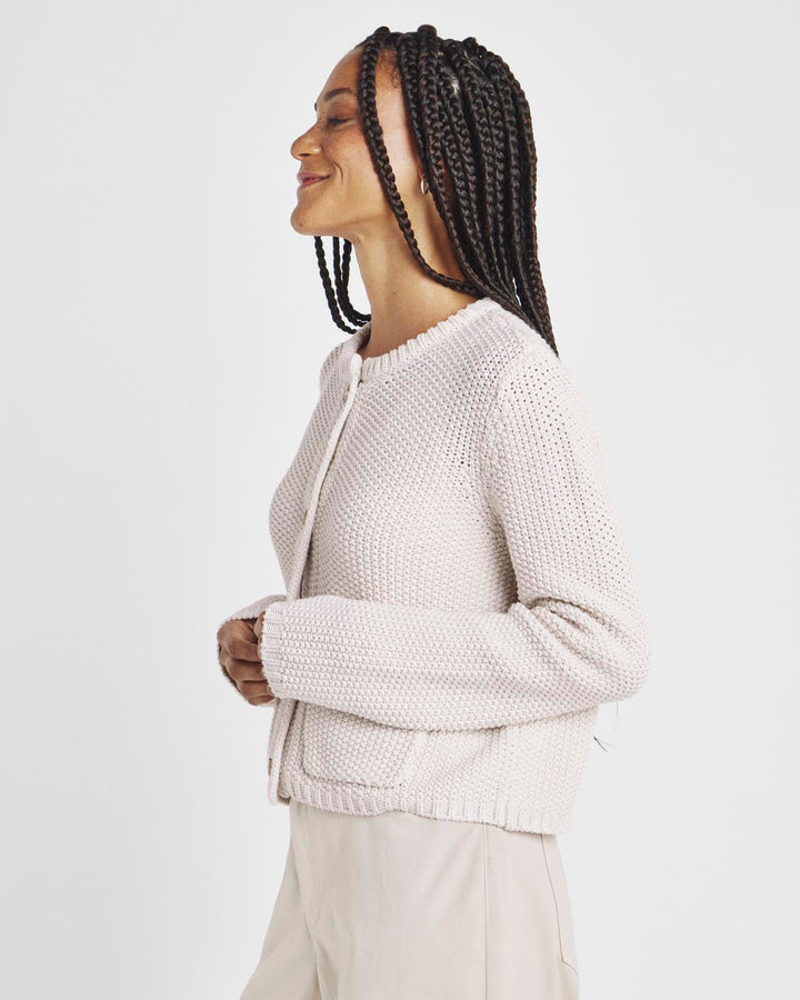 Andrea Cropped Cardigan Sweater