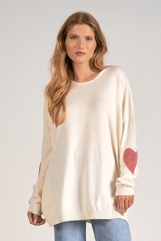 Sparkly Heart Sweater