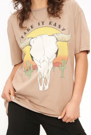 TAKE IT EASY RELAXED TEE