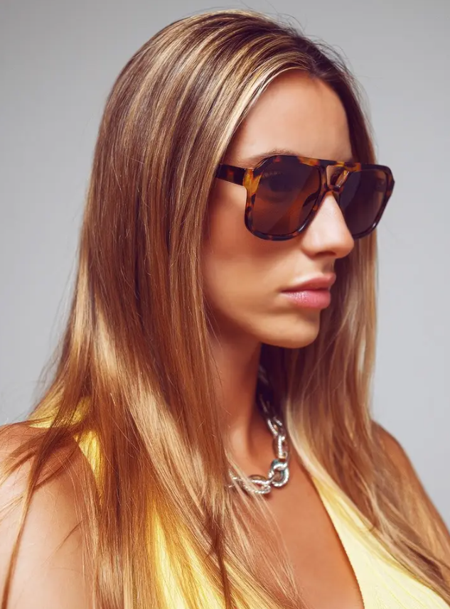 70's Aviator Sunglasses/ Tortoiseshell