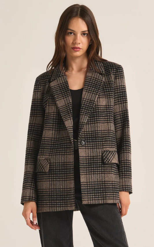 Kensington Plaid Blazer