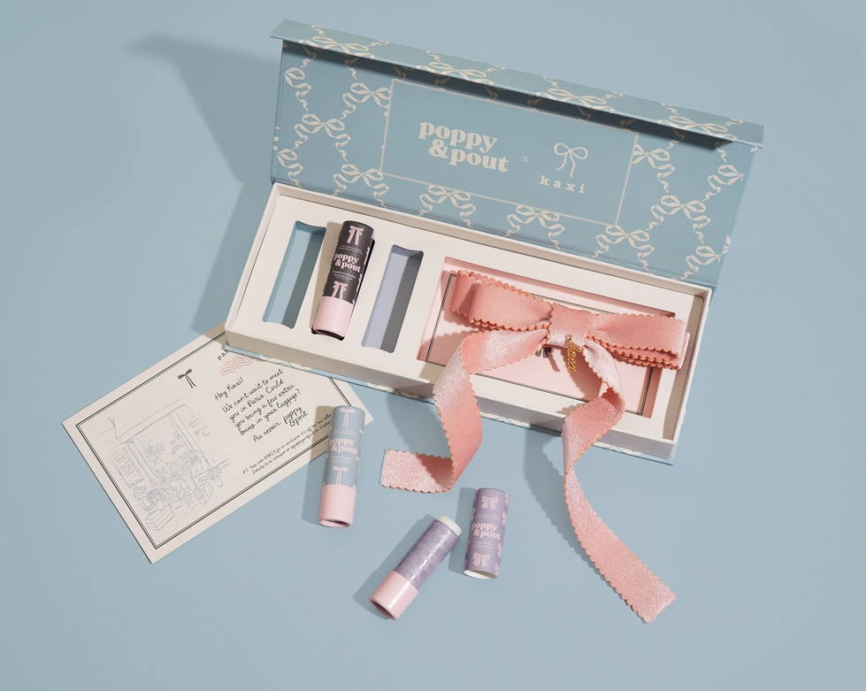 Poppy and Pout Gift Set Collab with Kaxi