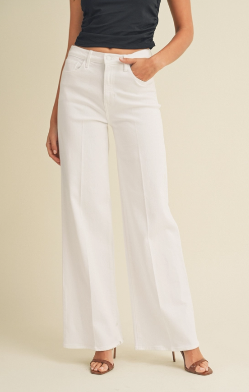 White Palazzo Jean