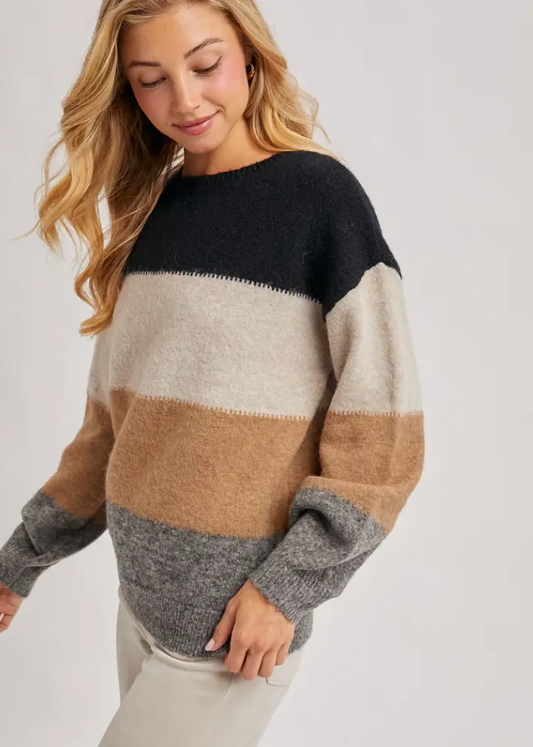 Color Block Sweater