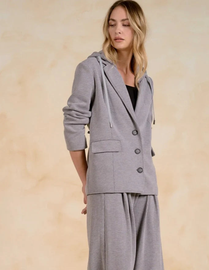 Jacket with attached Hoodie