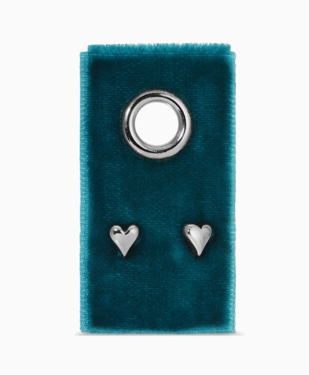 Stud Earrings on Velvet Tag