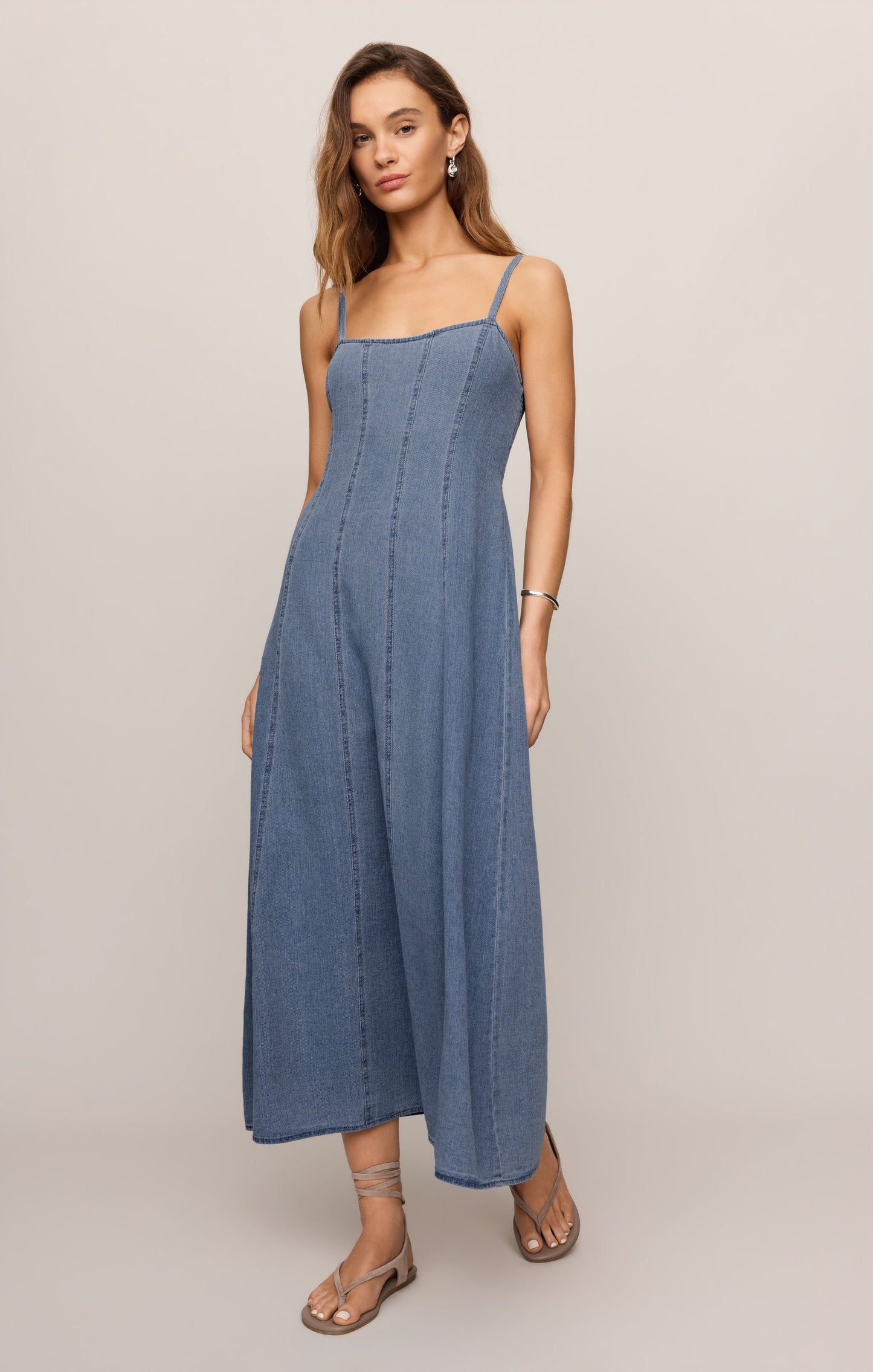 Z-Supply Leonora Denim Midi Dress