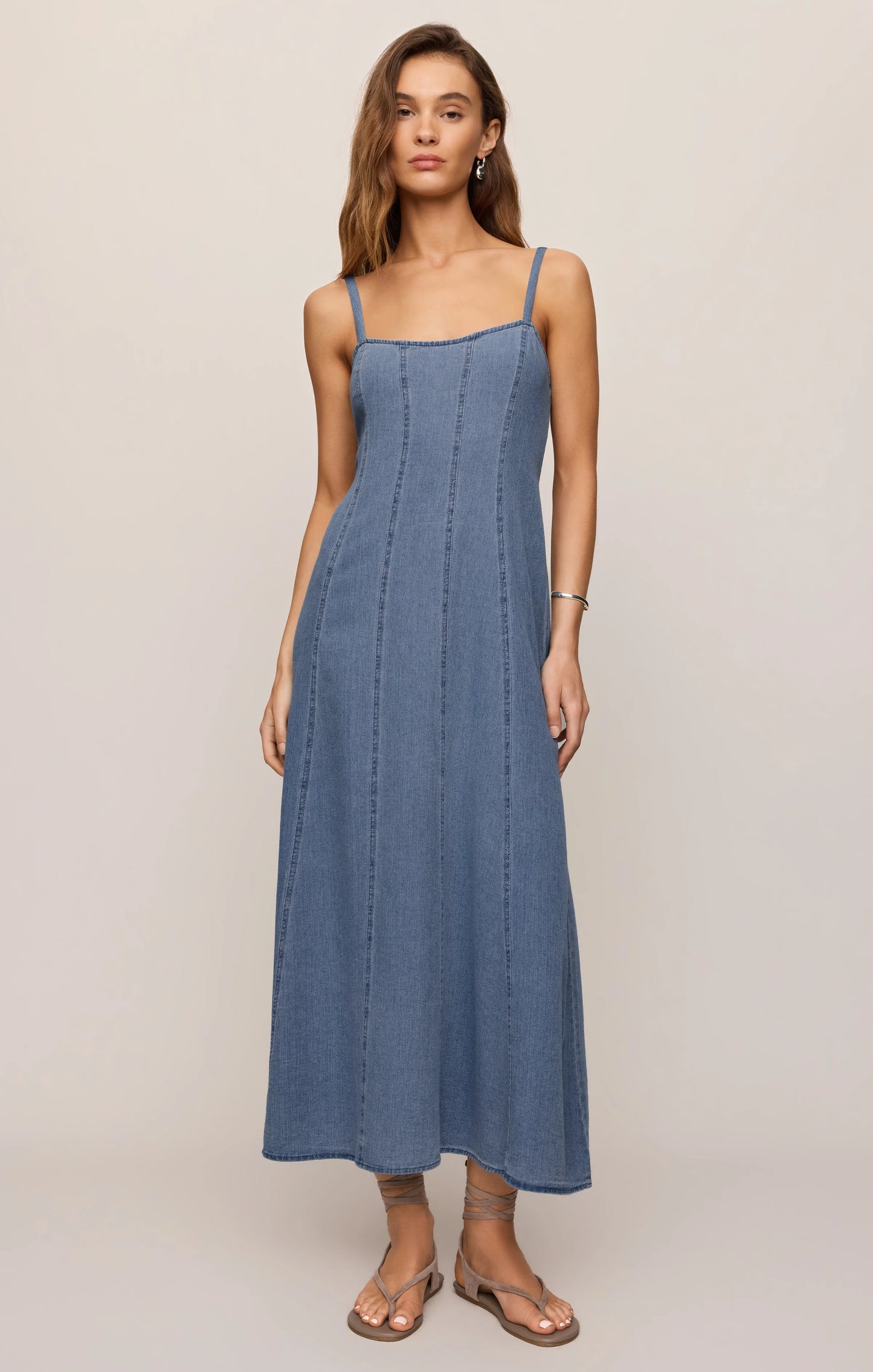 Z-Supply Leonora Denim Midi Dress