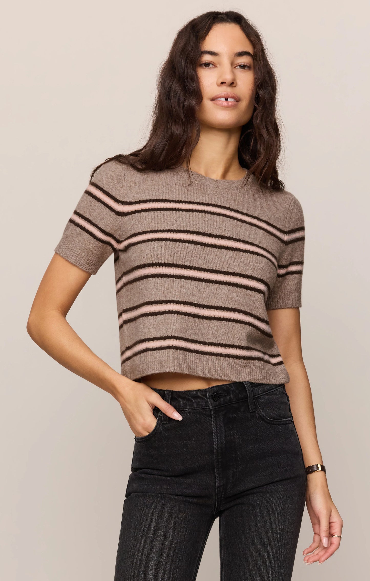 Z Supply Gatewood Short Sleeve Tee Sweater