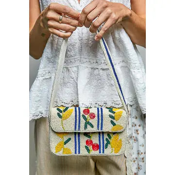 Beaded Shoulder Bag