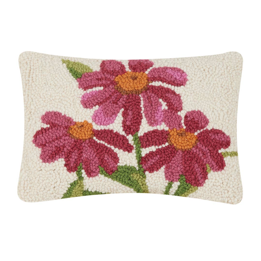 Wool Hook Accent Pillow 8x12 Various styles