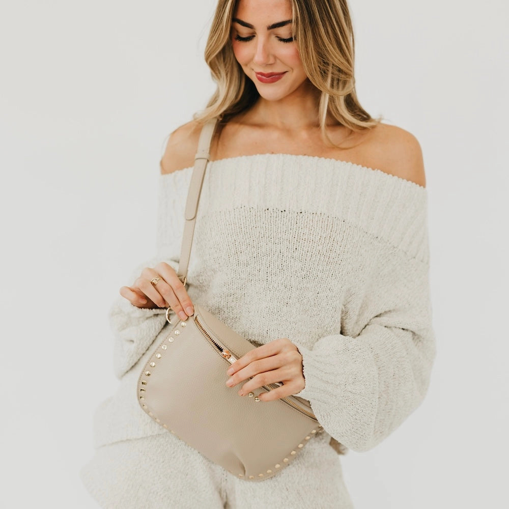 Pebble Sabreena Studded Bum Bag
