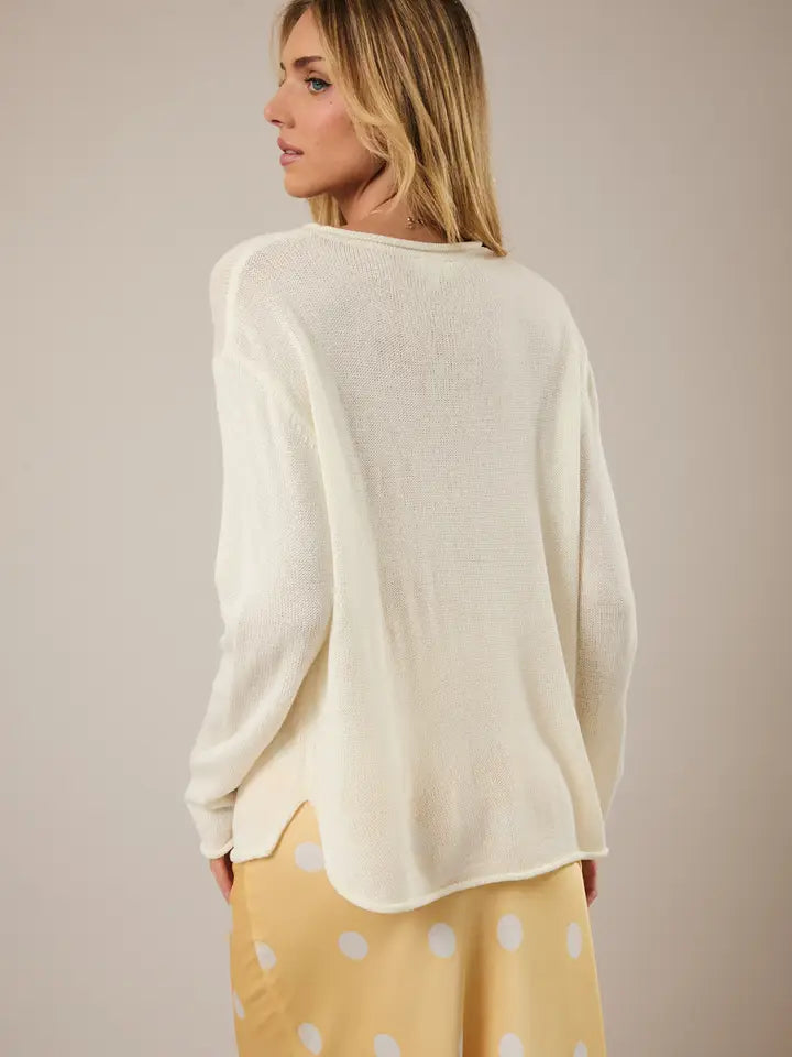 Lemon Graphic Sweater