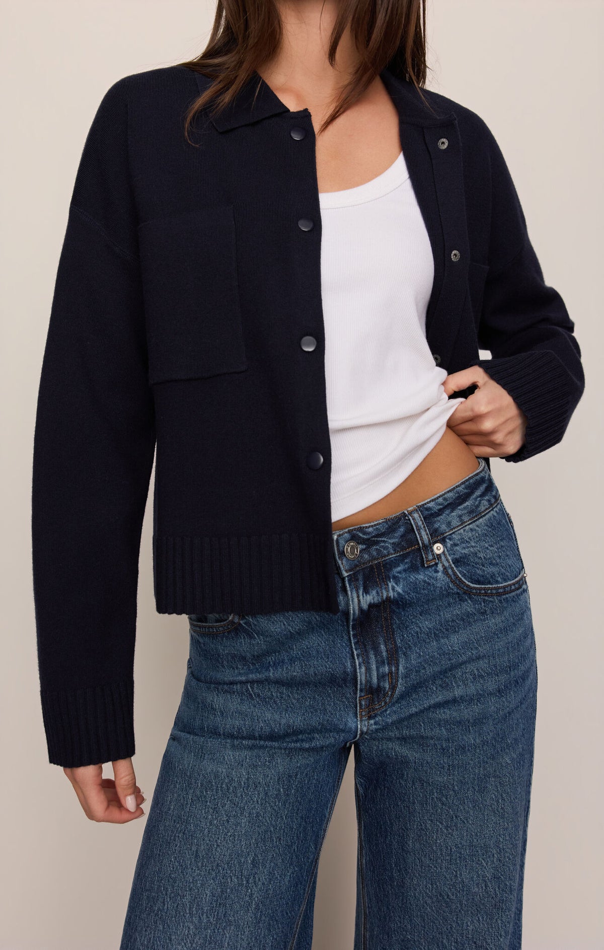 SLOWDOWN SWEATER JACKET