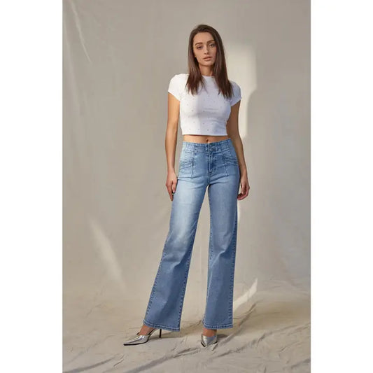 High-Rise Wide Leg