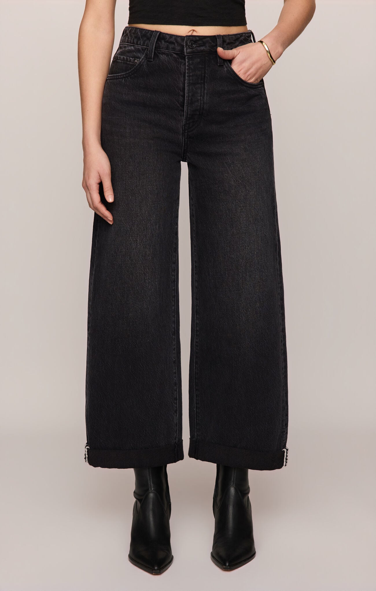 Z Supply The Show Off High Rise Bowed Jean