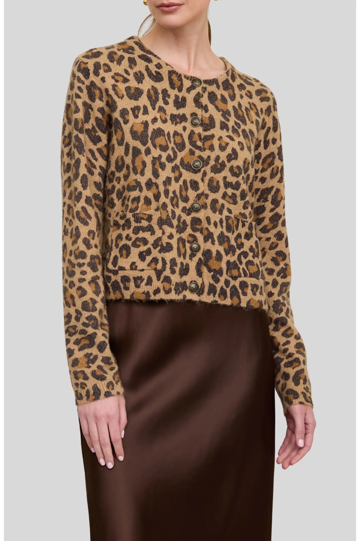 Leopard Cardigan Sweater