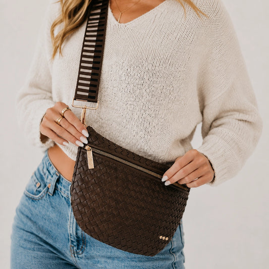 Westlyn Woven Crossbody Bag
