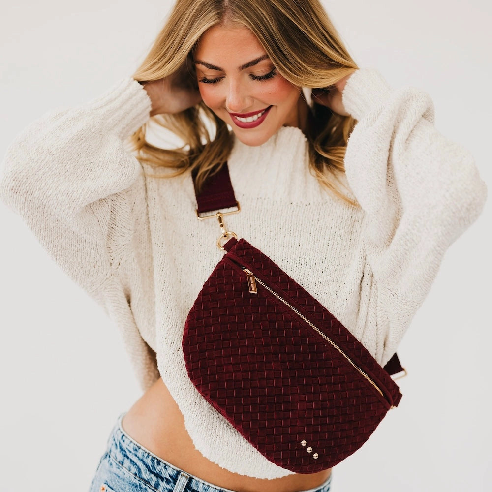 Westlyn Woven Crossbody Bag