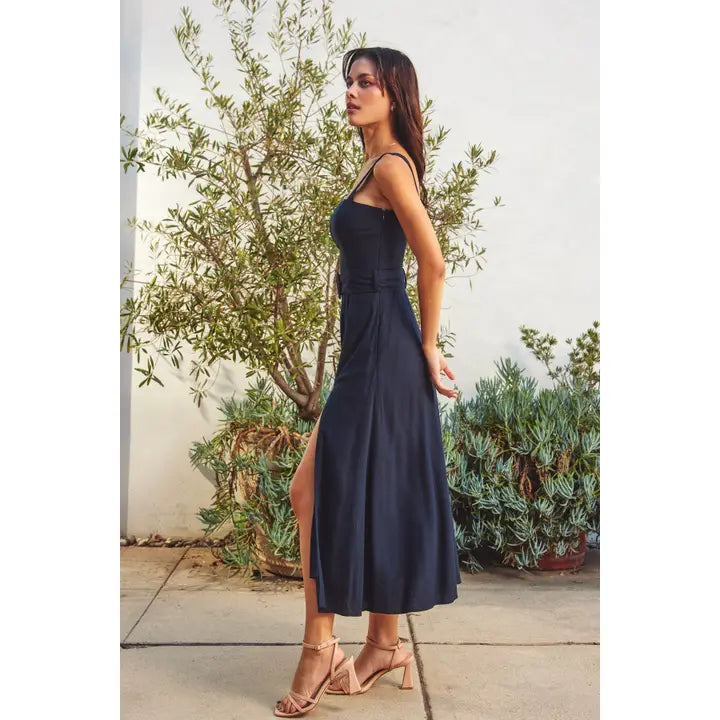 Haven Buckle Maxi Dress