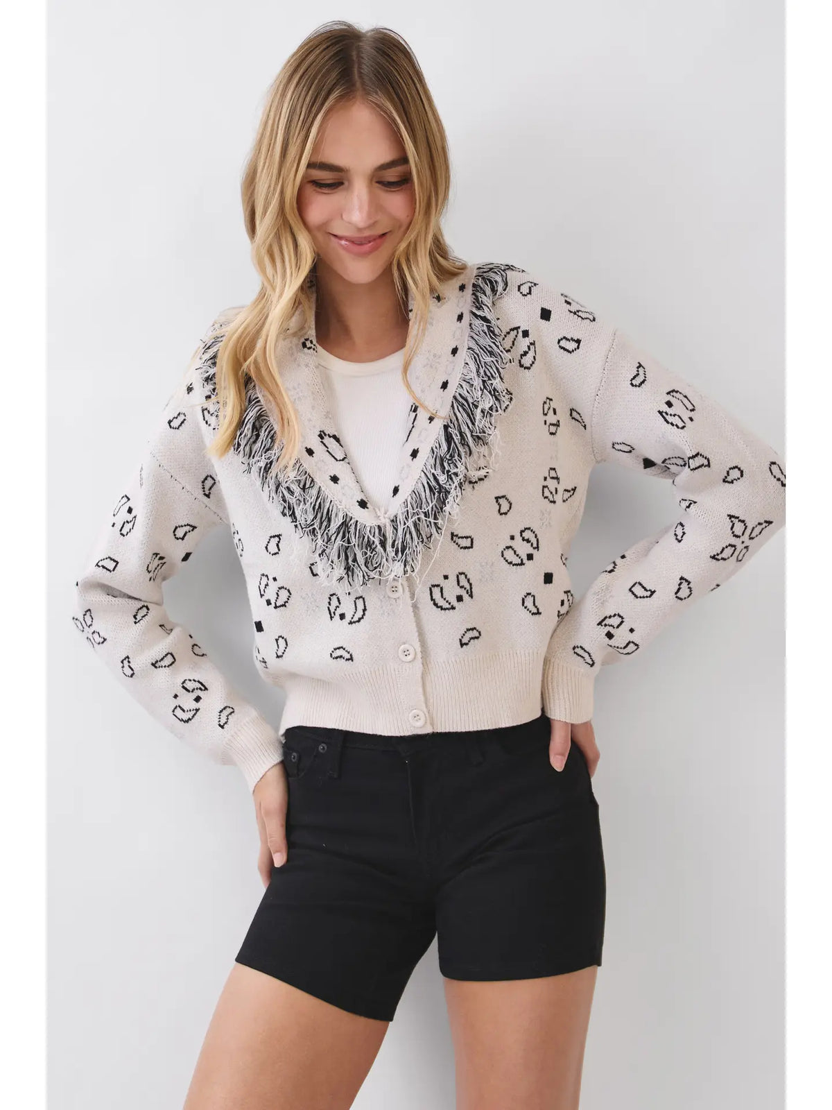 Boho Style Knit Cardigan