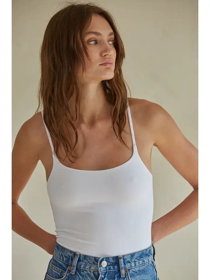 Double Layered Nylon Spandex Seamless Bodysuit