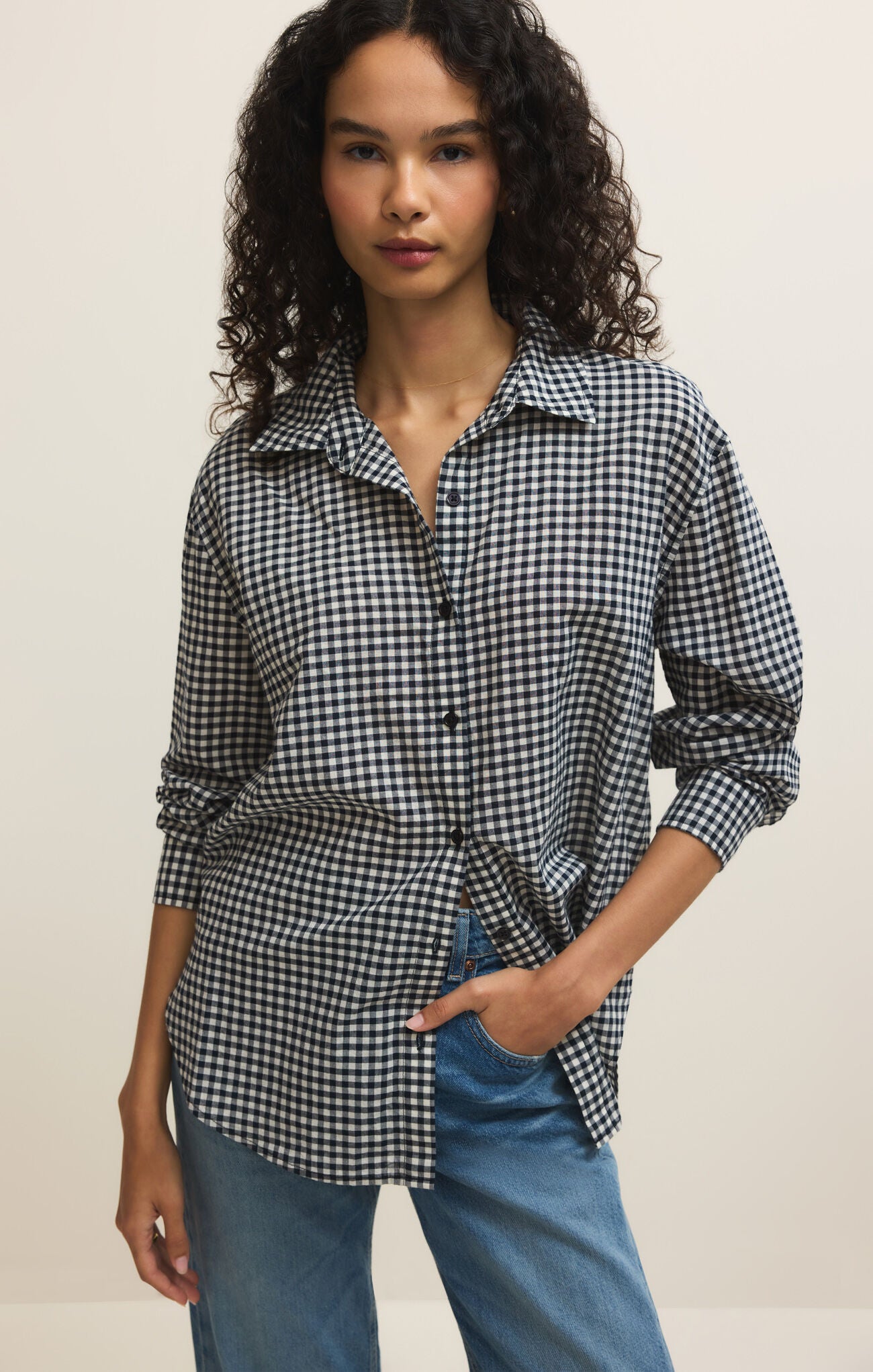SEAPORT BUTTON UP TOP