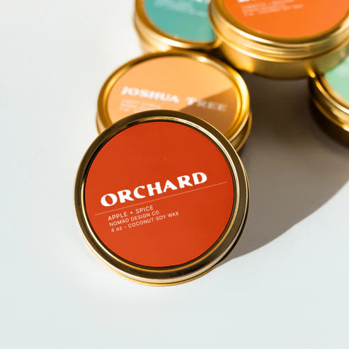 Orchard Travel Tin Candle