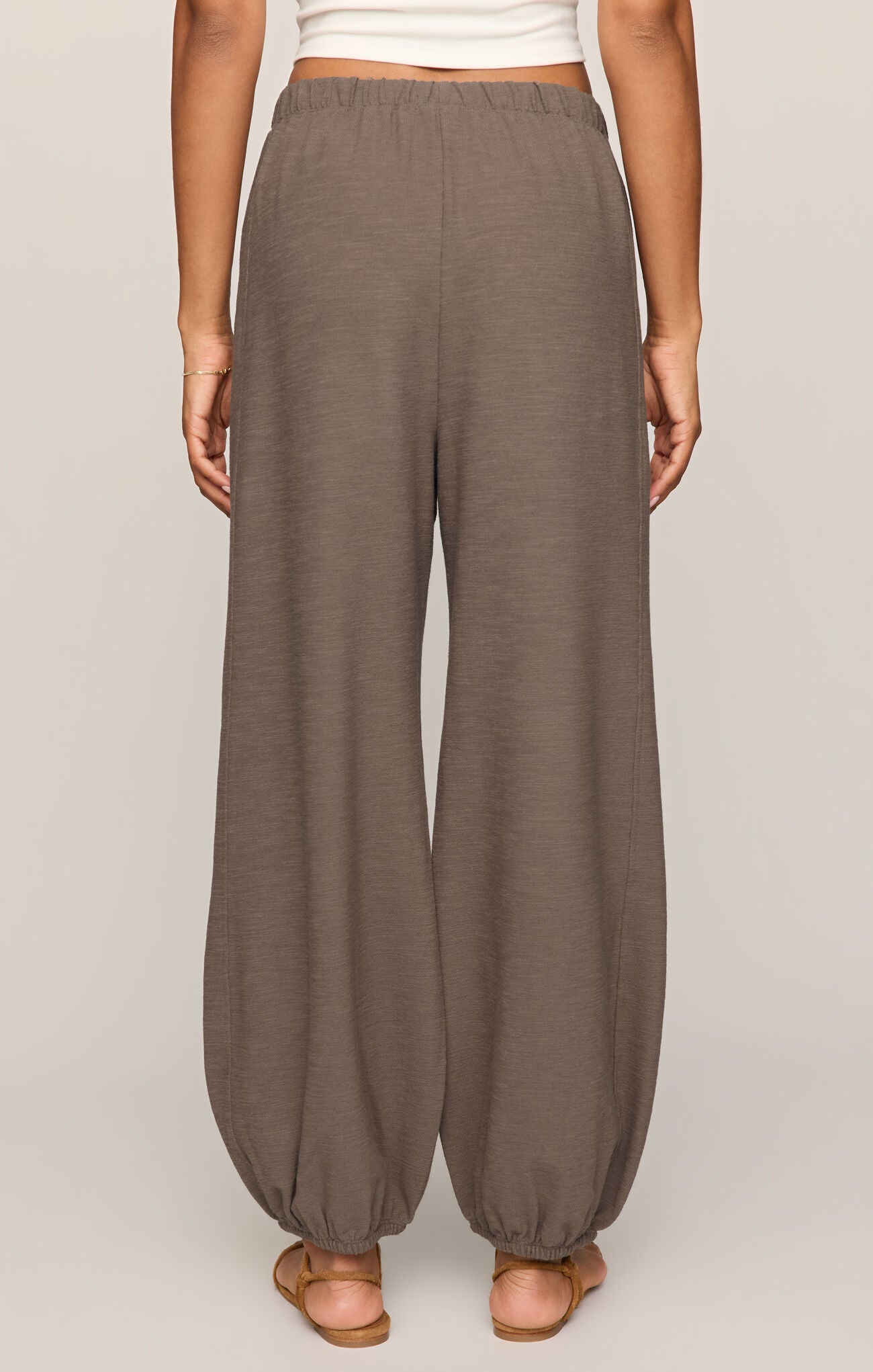 Deena Balloon Knit Jogger