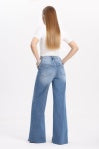 New York High Rise Wide Leg Jean