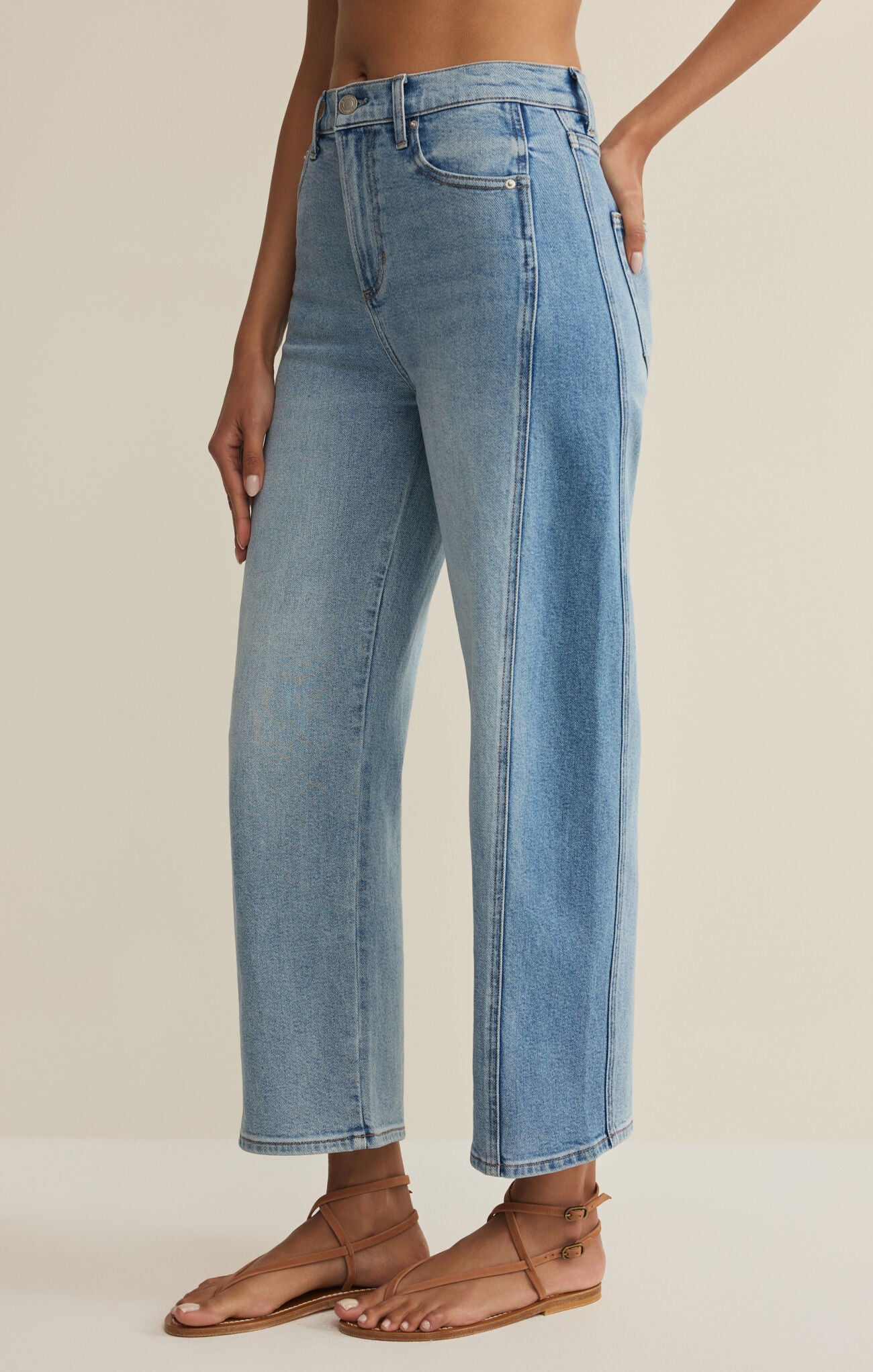 Luna High Rise Crop Jean