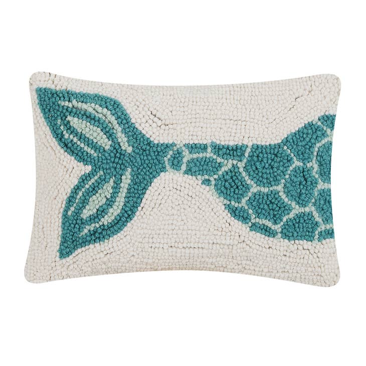 Wool Hook Accent Pillow 8x12 Various styles