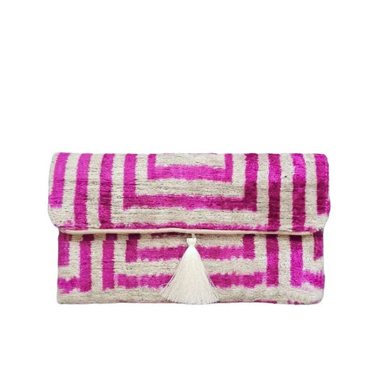 Silk Velvet Clutch