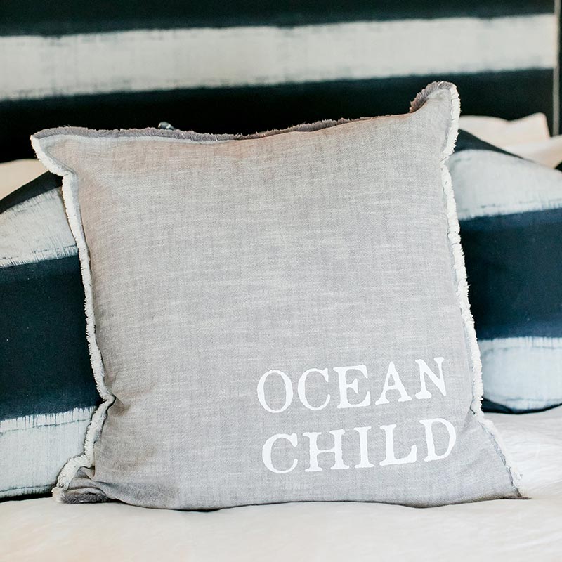Euro Pillow - Ocean Child